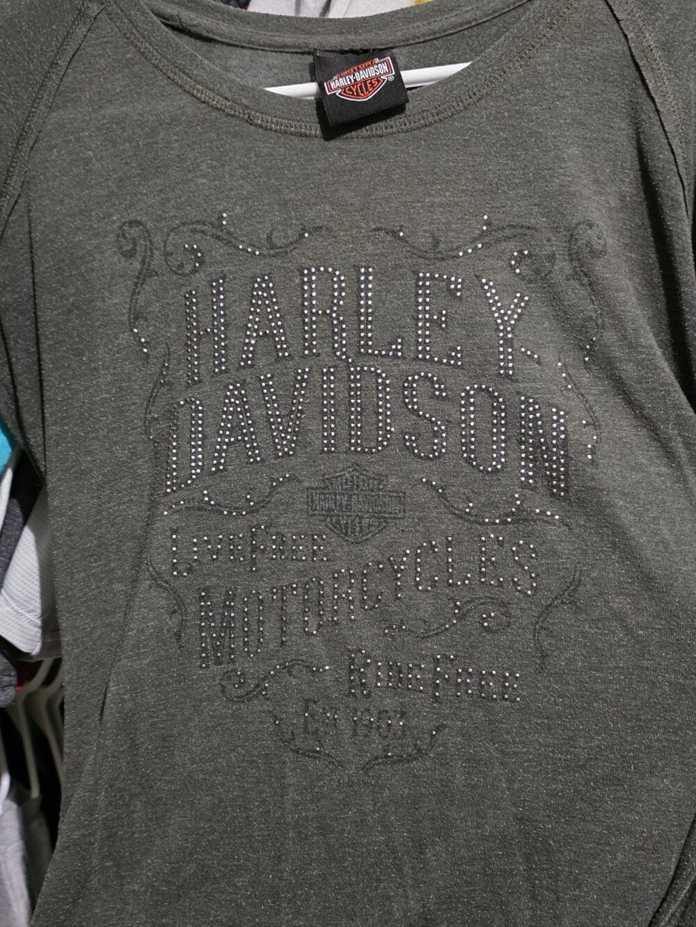Womens Harley Davidson Long Sleeve Small